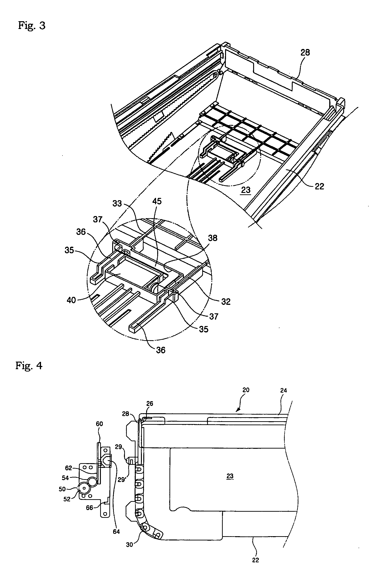 Media cassette with internal lock