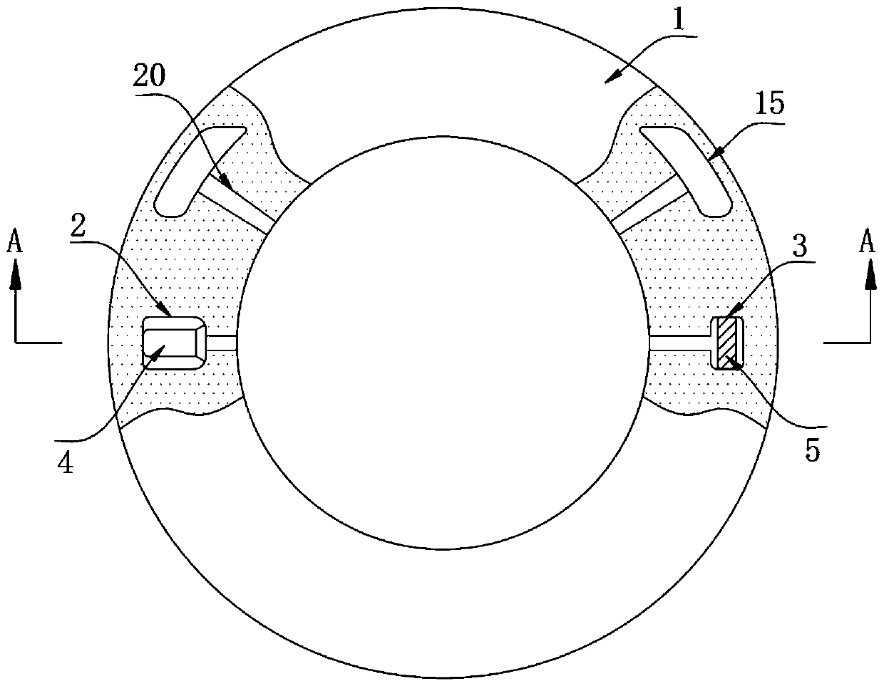 Dust removal and heat dissipation type monitor