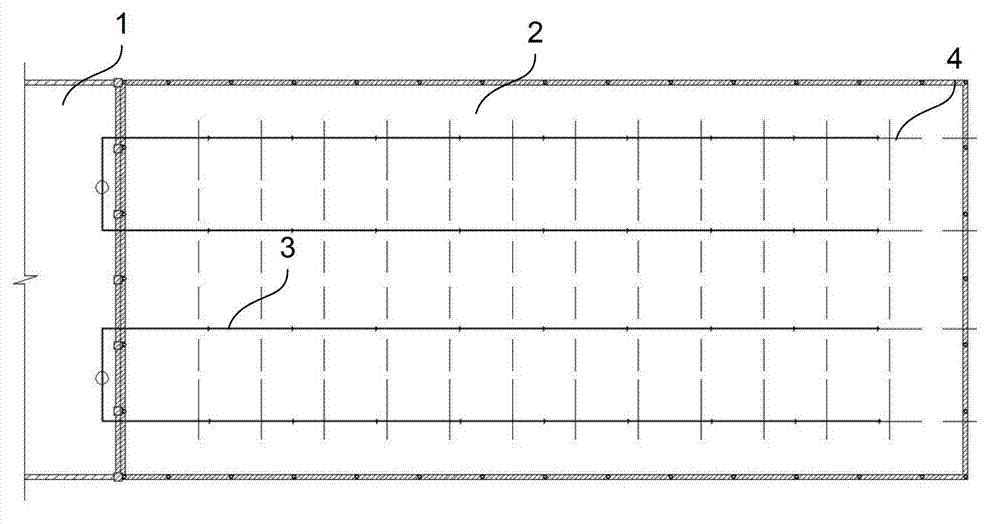 High-ammonia nitrogen organic sewage purification treatment system and method