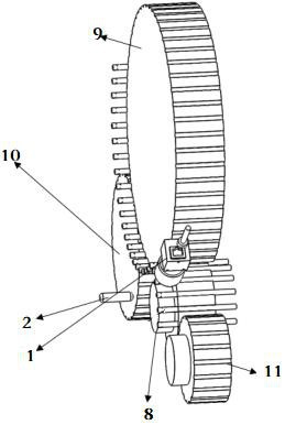 Laser-perforated hollow filter tip detection device and method