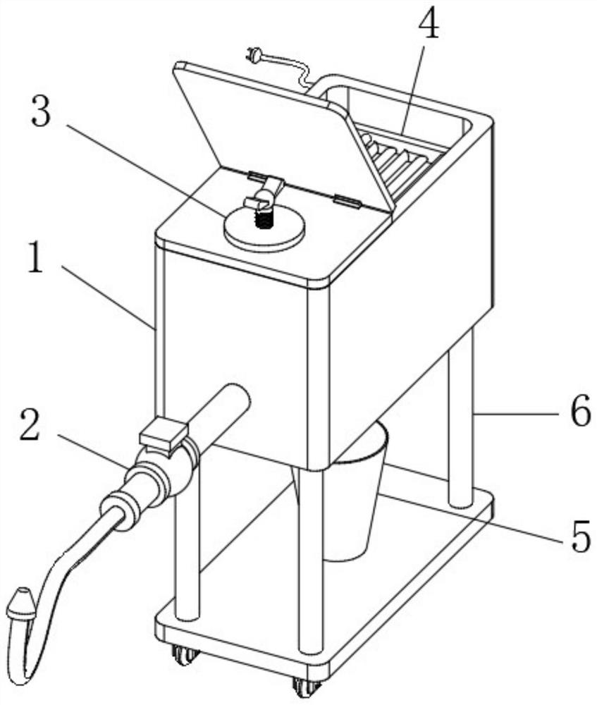 Gastrointestinal fluid decompression device for gastrointestinal surgery