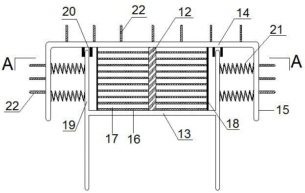 Self-resetting multidimensional damping pipe pile group foundation and construction method