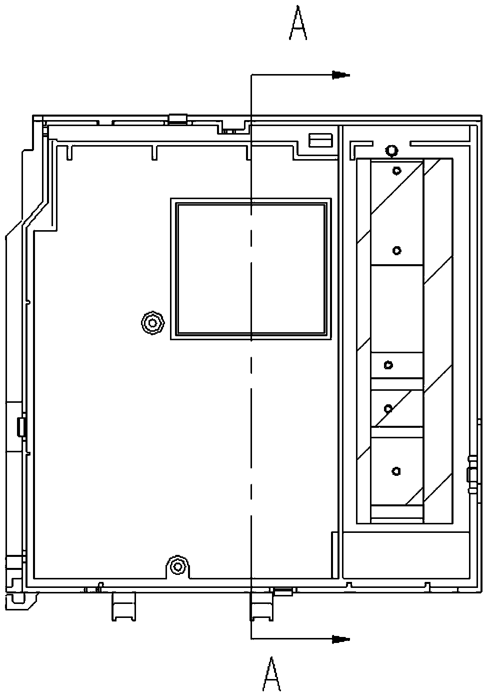 Sealing device, inverter air conditioner controller assembled therewith, and sealing method