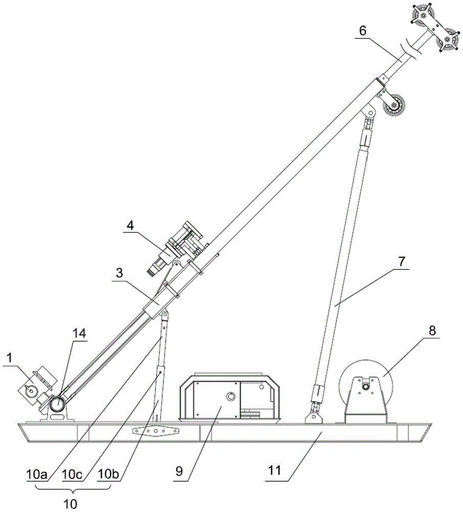 A portable power head core drilling rig