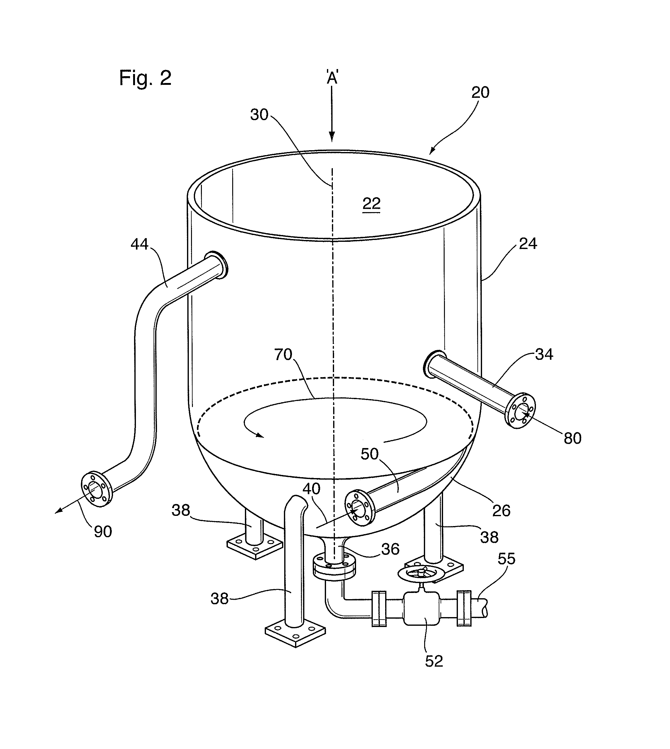 Enhanced vortex fluid treatment apparatus, system, and method for removing solids from solids-containing liquids