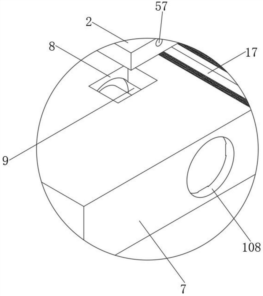 Rapid replacement device for new energy automobile battery