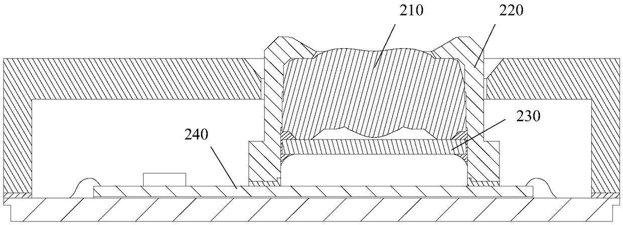 Under-screen biological identification device and electronic device