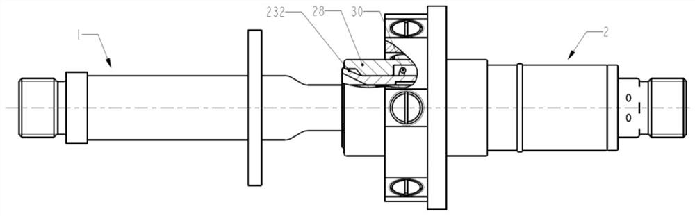 High-voltage floating disconnector