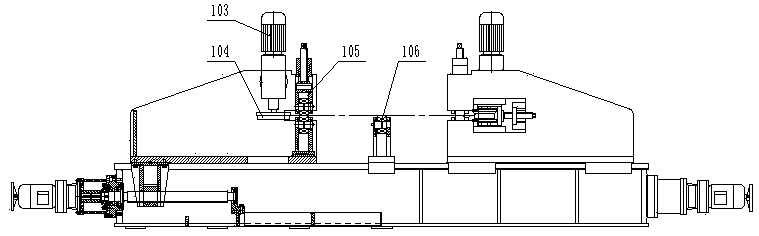 Magnesium aluminum alloy spiral welded pipe production unit