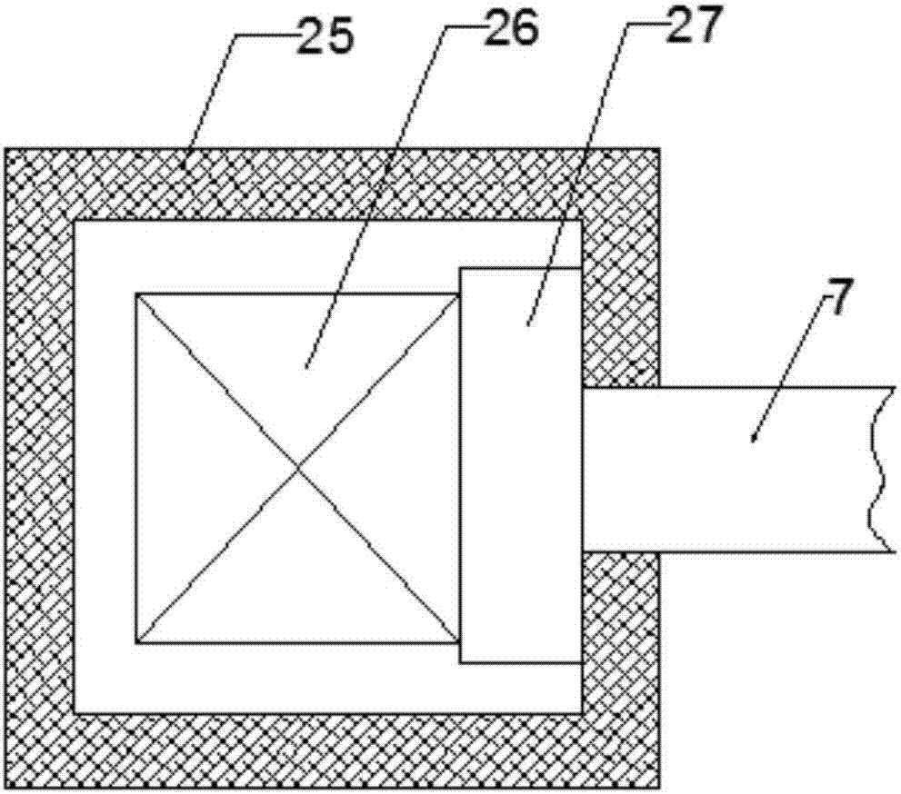 Kitchen waste crushing device capable of realizing solid-liquid separation function