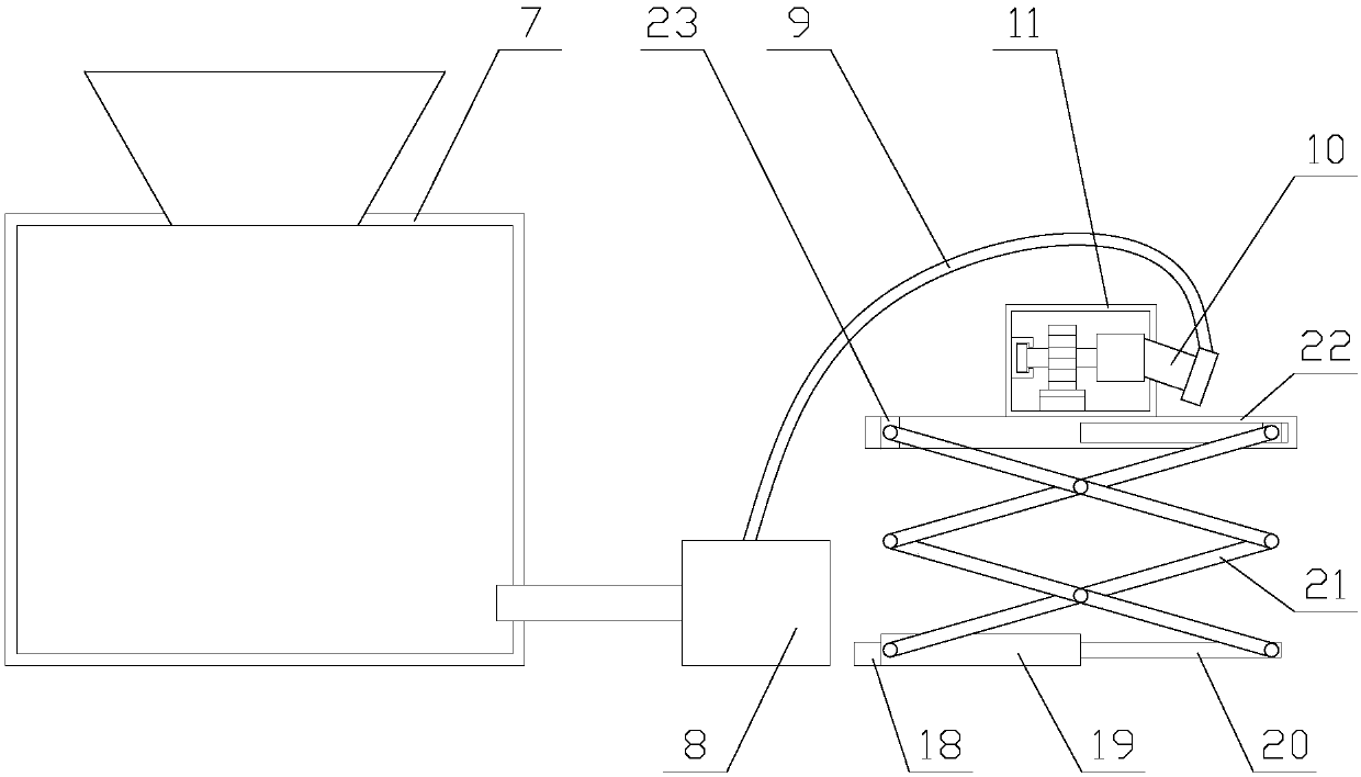 Solar street lamp with cleaning function and high power generation efficiency