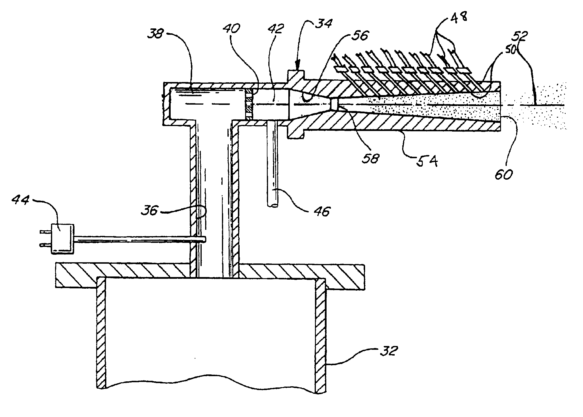 Method for producing electrical contacts using selective melting and a low pressure kinetic spray process