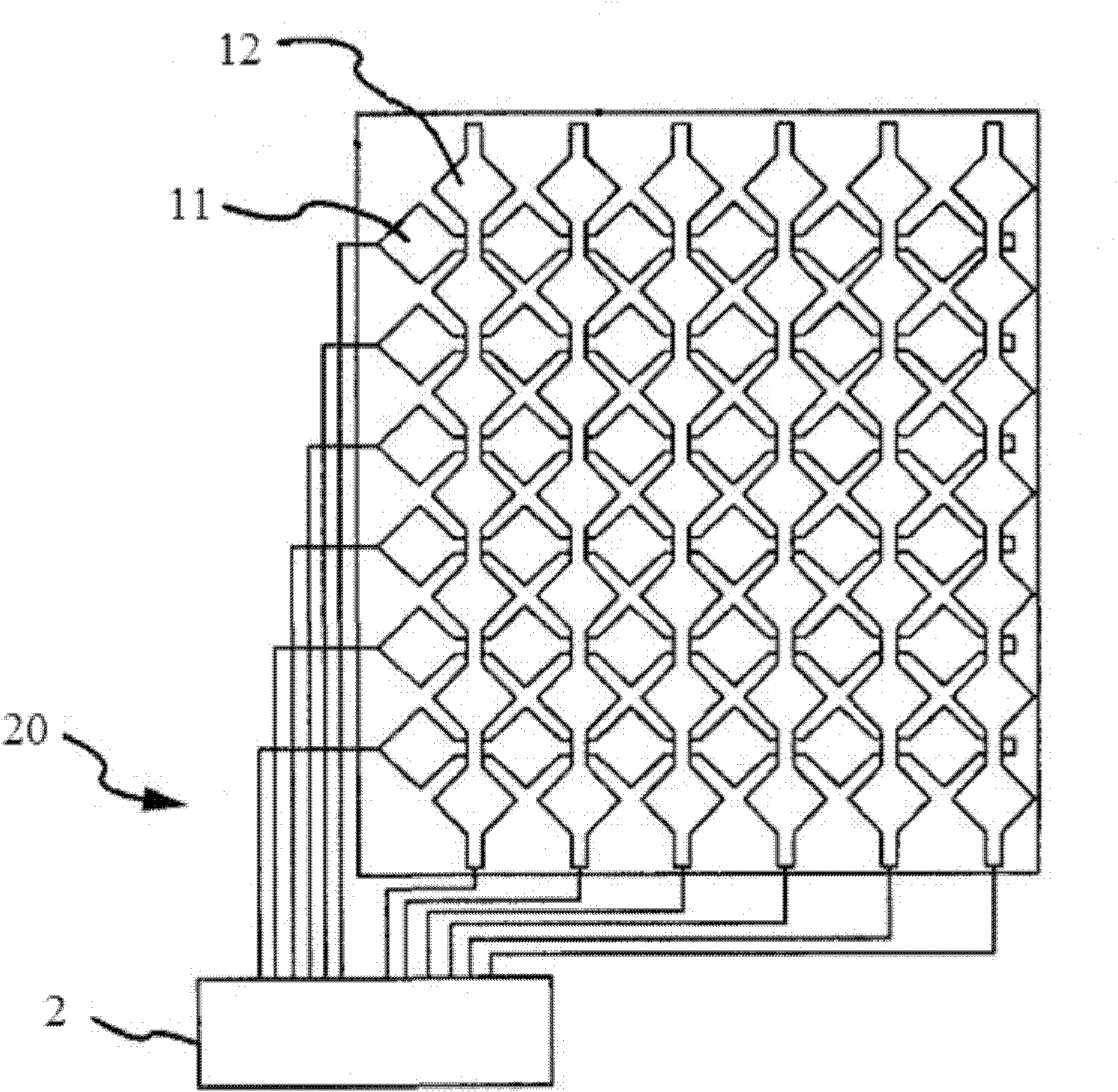 Capacitive touch screen