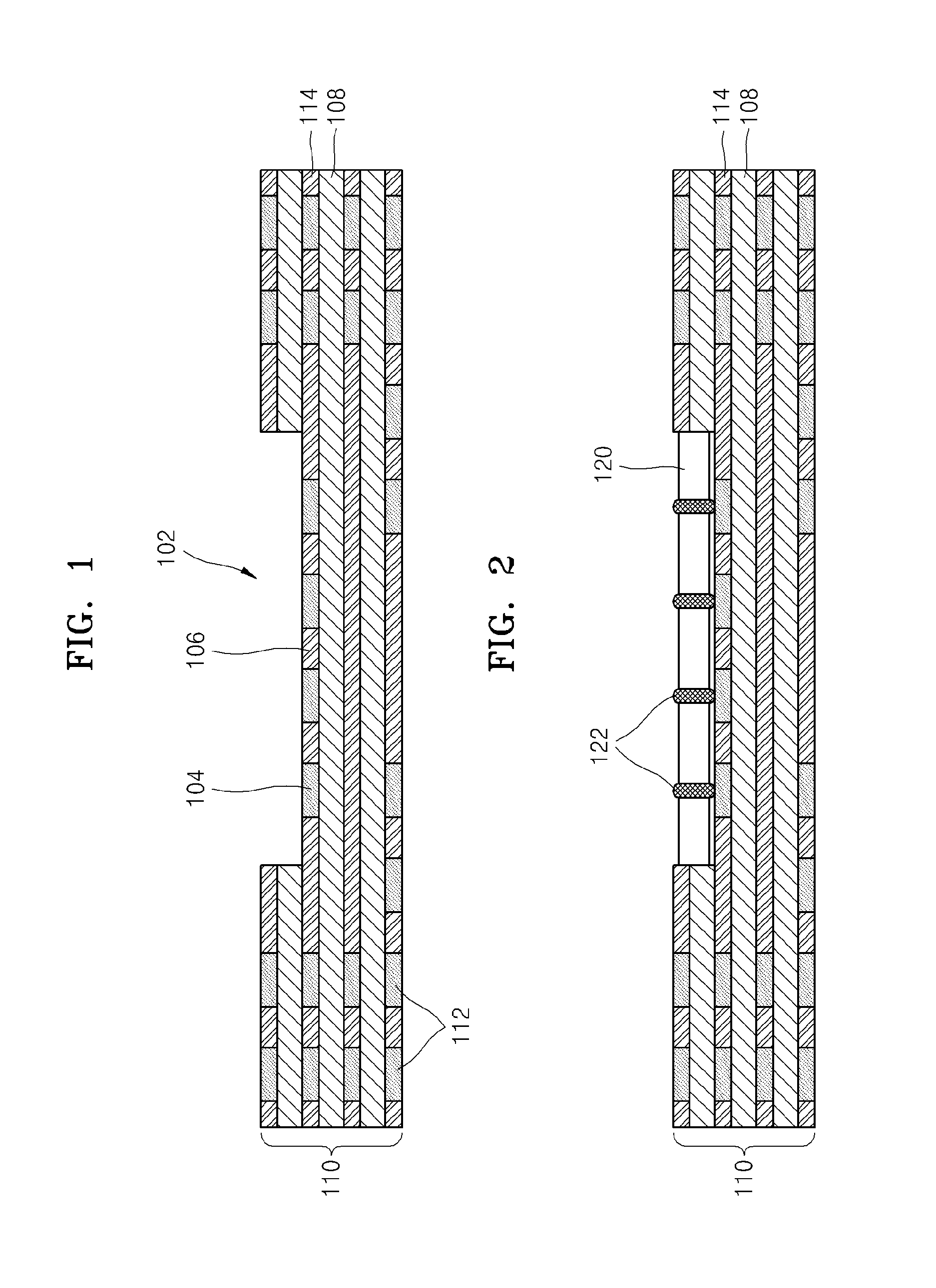 Embedded chip-on-chip package and package-on-package comprising same