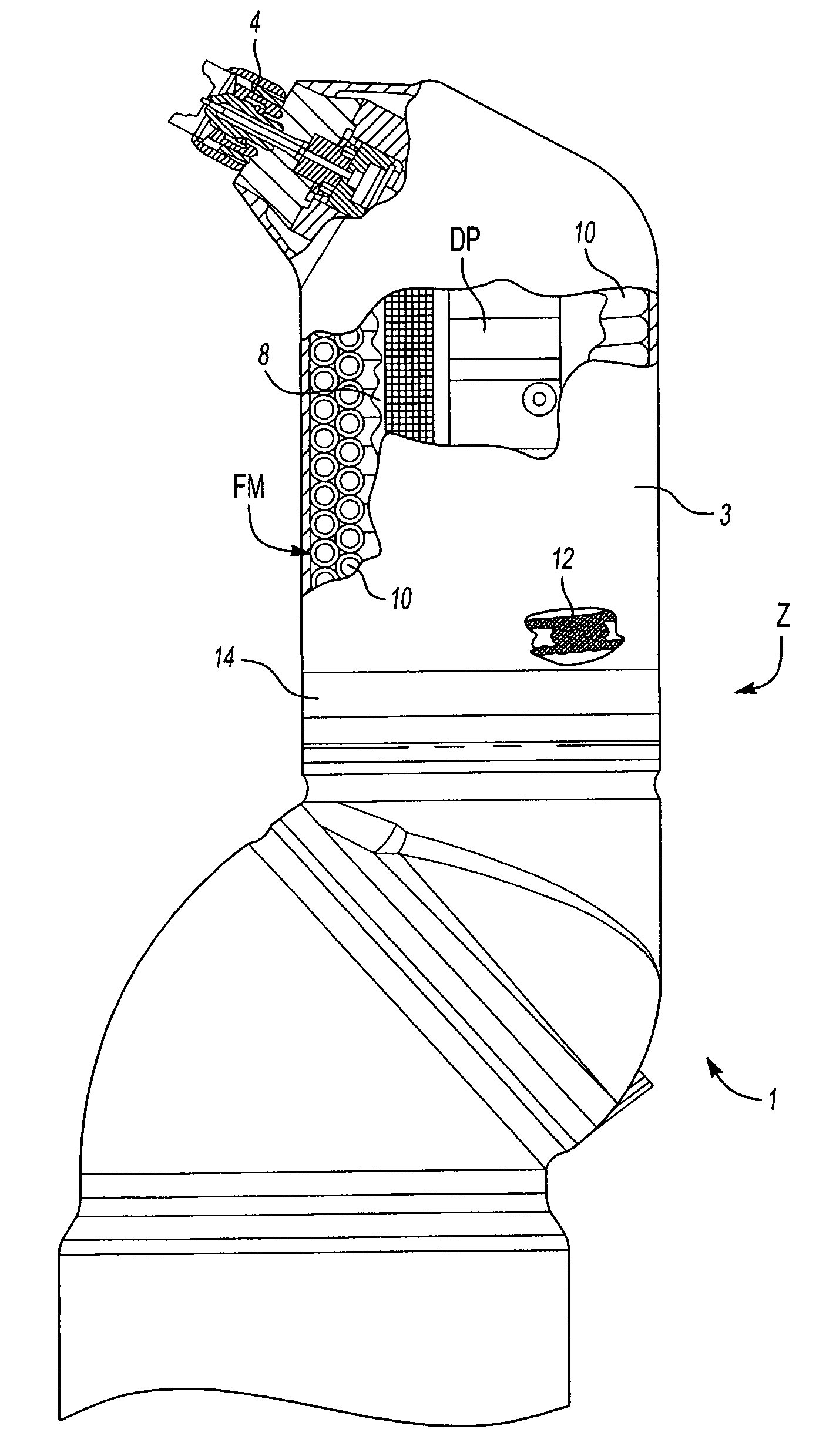 Atomizer for coating unit and method for its material supply