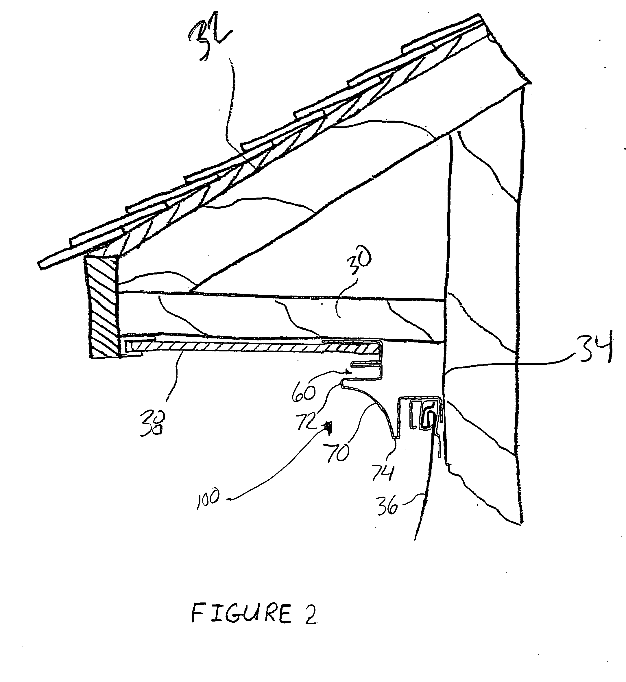 Hidden ventilation trim accessory