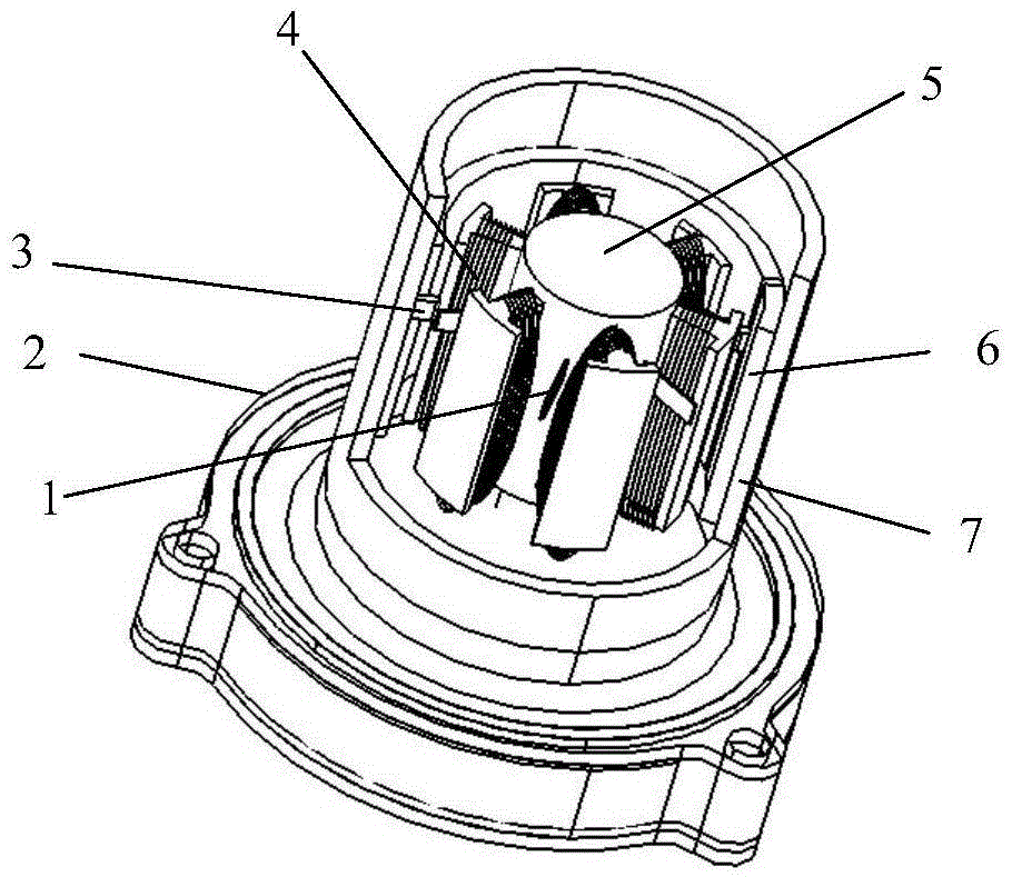 Micro piezoelectric-electromagnetic composite power generation device