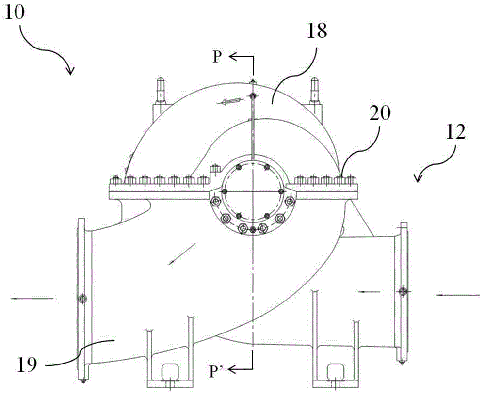 Centripetal type compressor