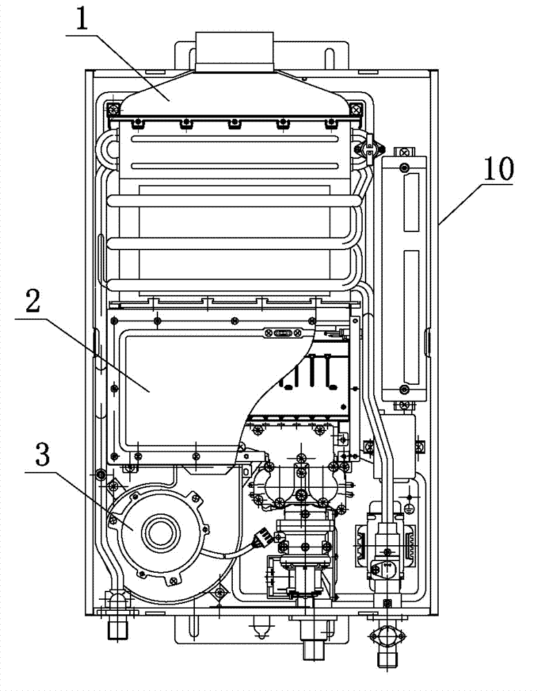 Automatic following control circuit for fan