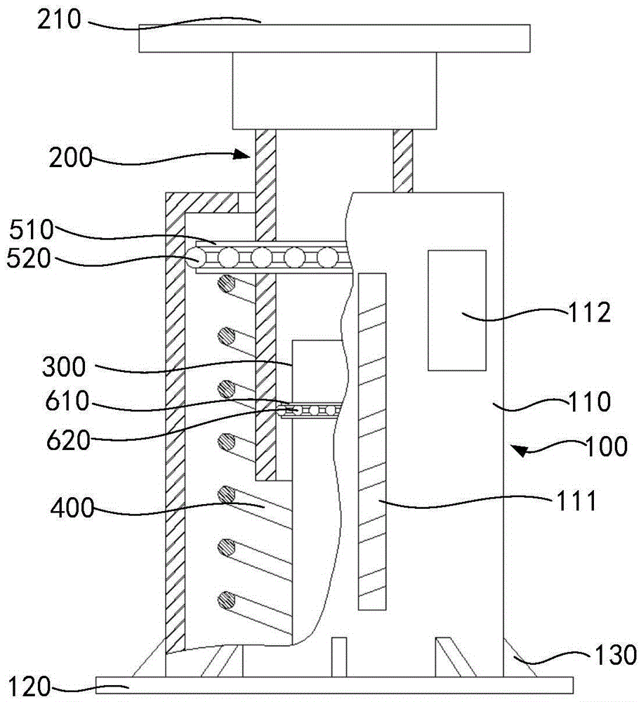 Pipe limiting spring support and support set