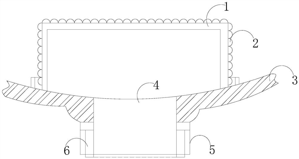 An oil collector for realizing oil separation in petrochemical industry