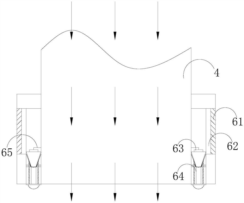 An oil collector for realizing oil separation in petrochemical industry