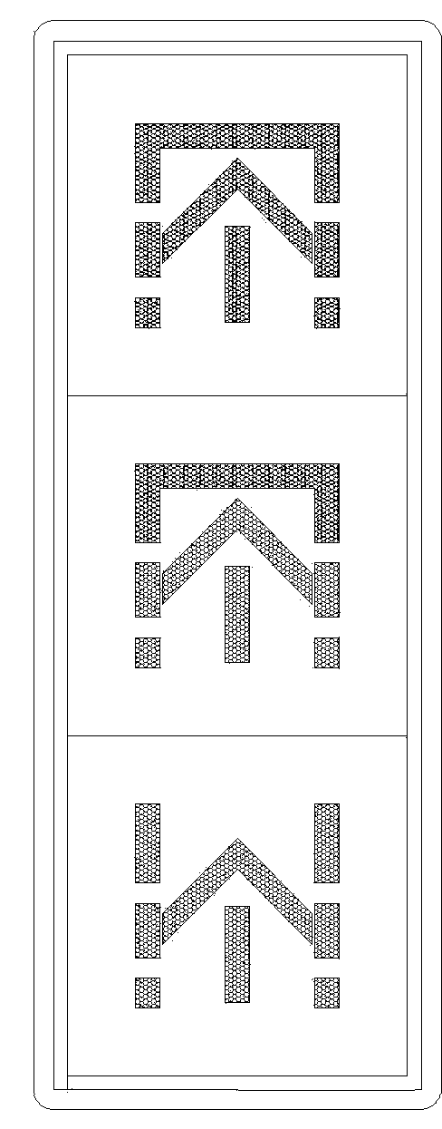 Traffic signal lamp and application method thereof