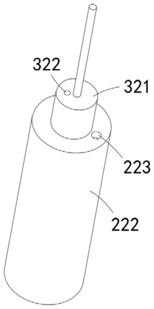 High-permeation-resistance epoxy powder coating production and processing device