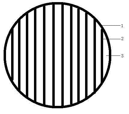 Ascending coal gas dust blocker