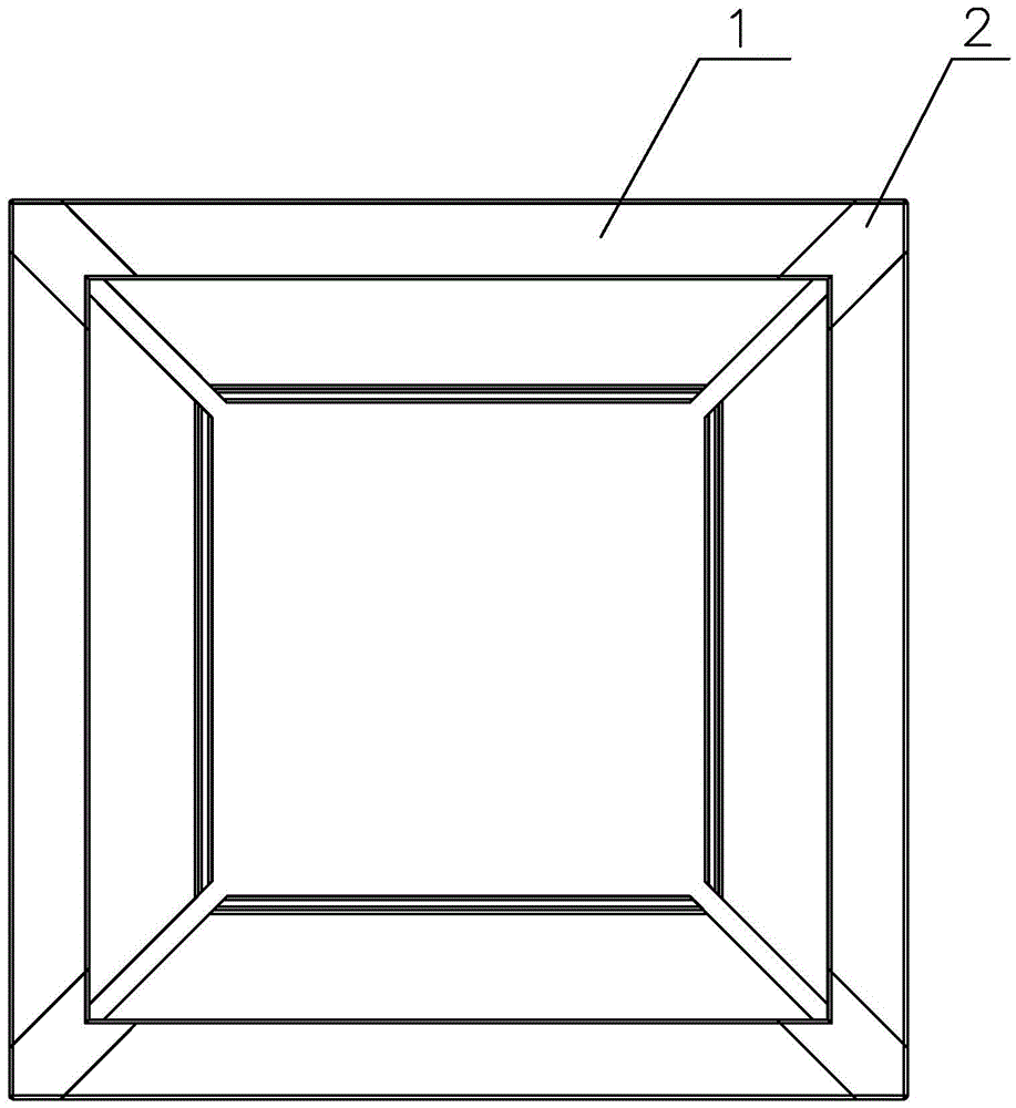 Solar assembly frame