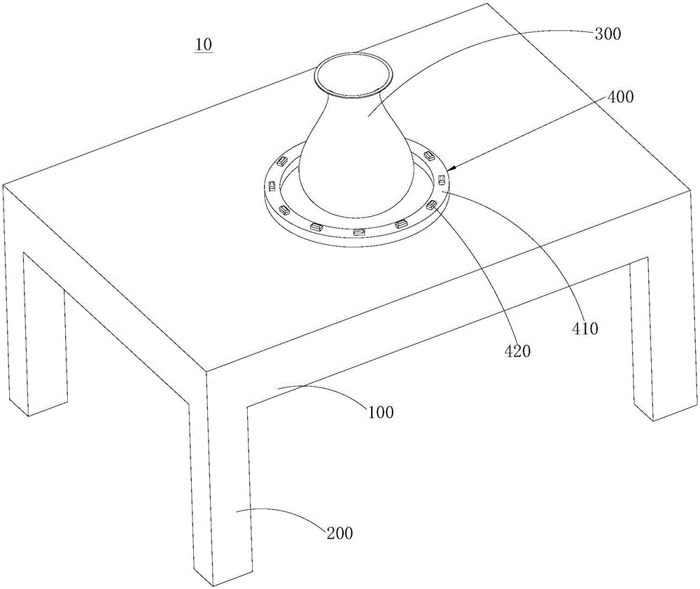 Ornamental vase device