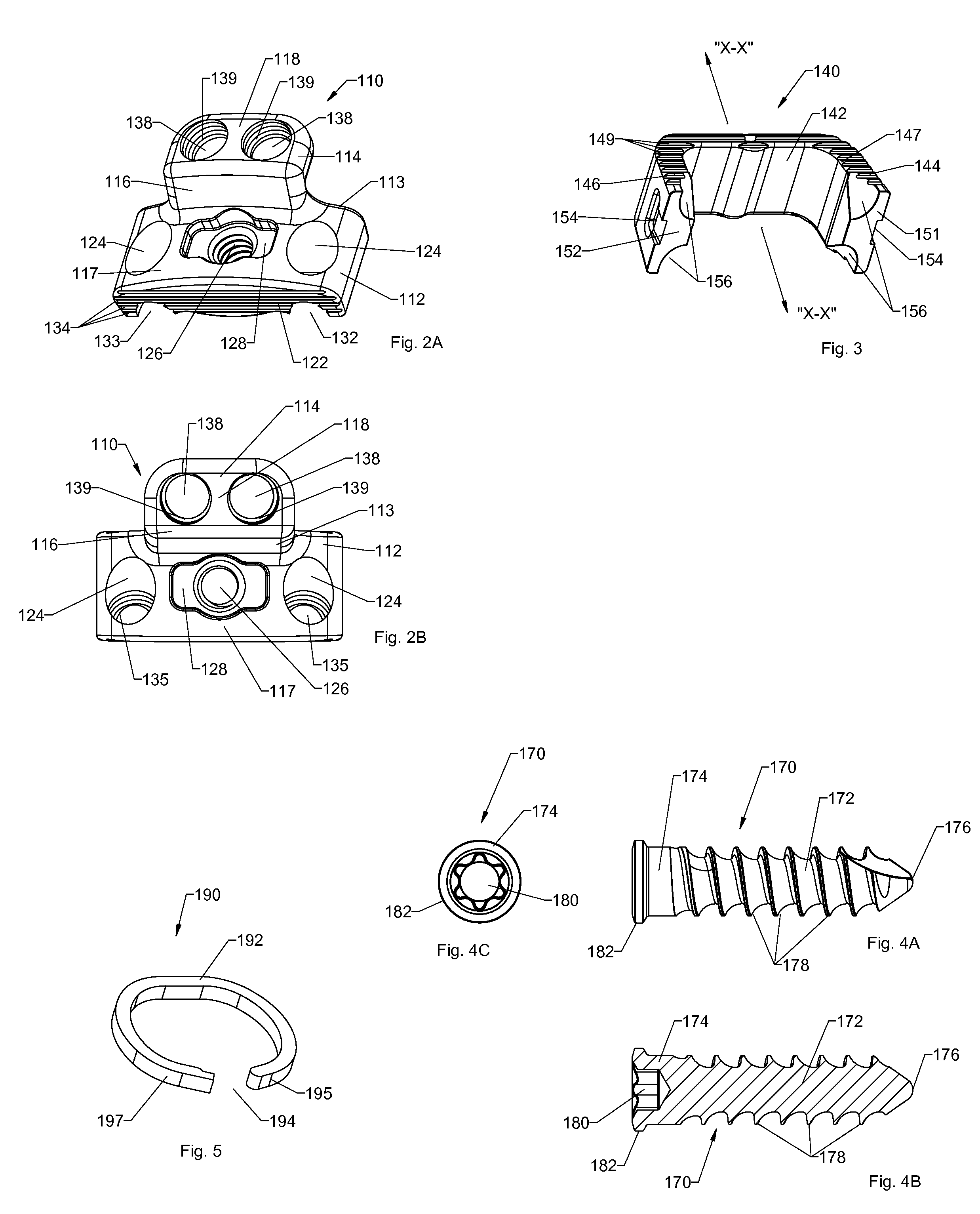 Spinal implants, spinal implant kits, and surgical methods