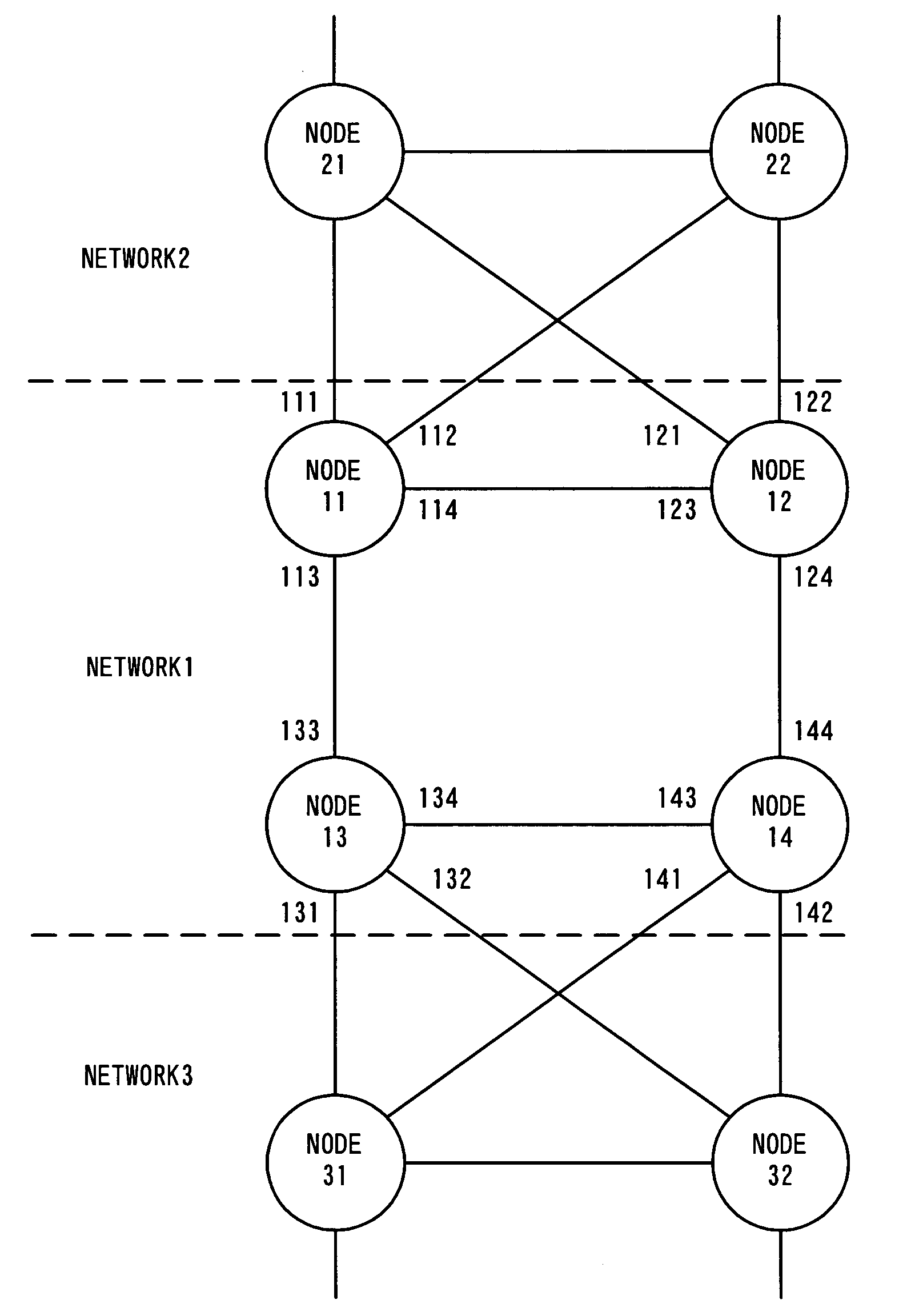 Network system, spanning tree configuration method and configuration program, and spanning tree configuration node