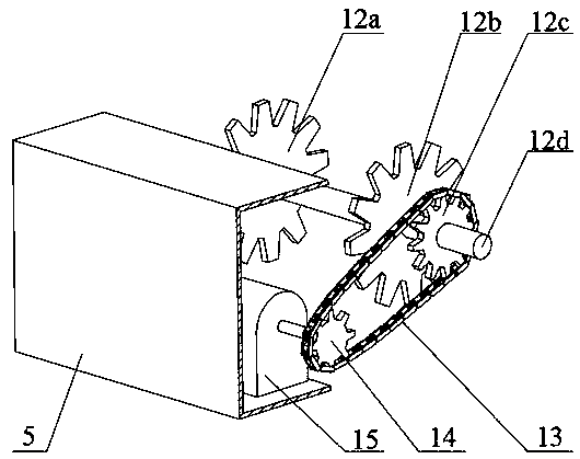 Indoor mountain climbing mechanism capable of simulating real mountain climbing scenes