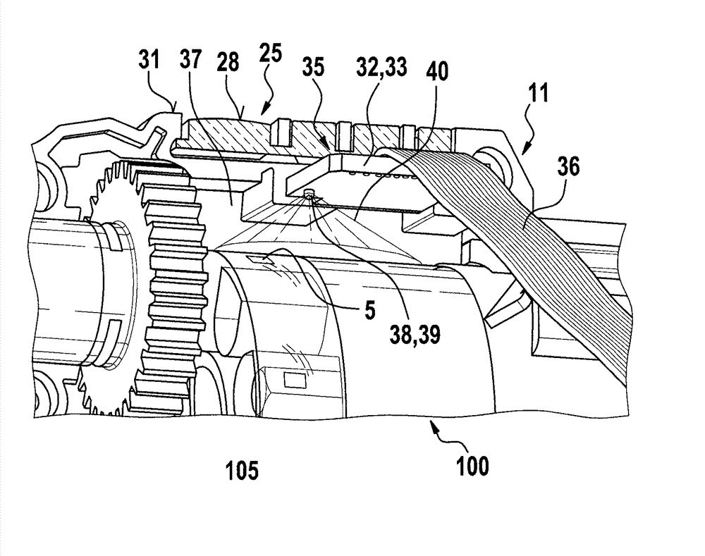 Tool change magazine for a motorized machine tool and machine tool