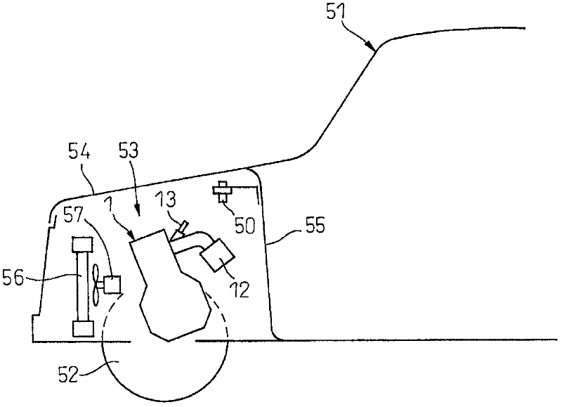 Ammonia-burning internal combustion engine