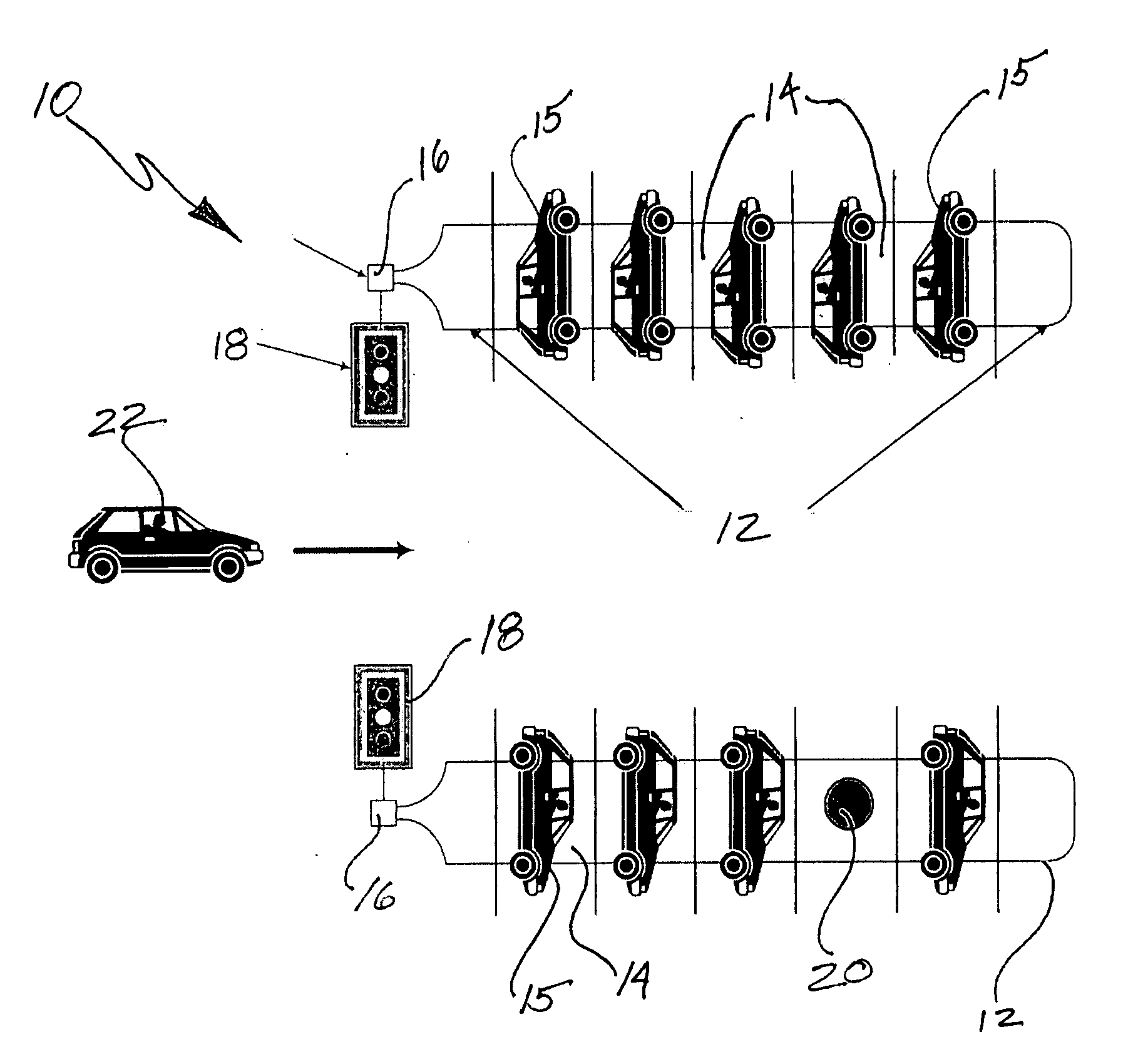 Space monitoring detector