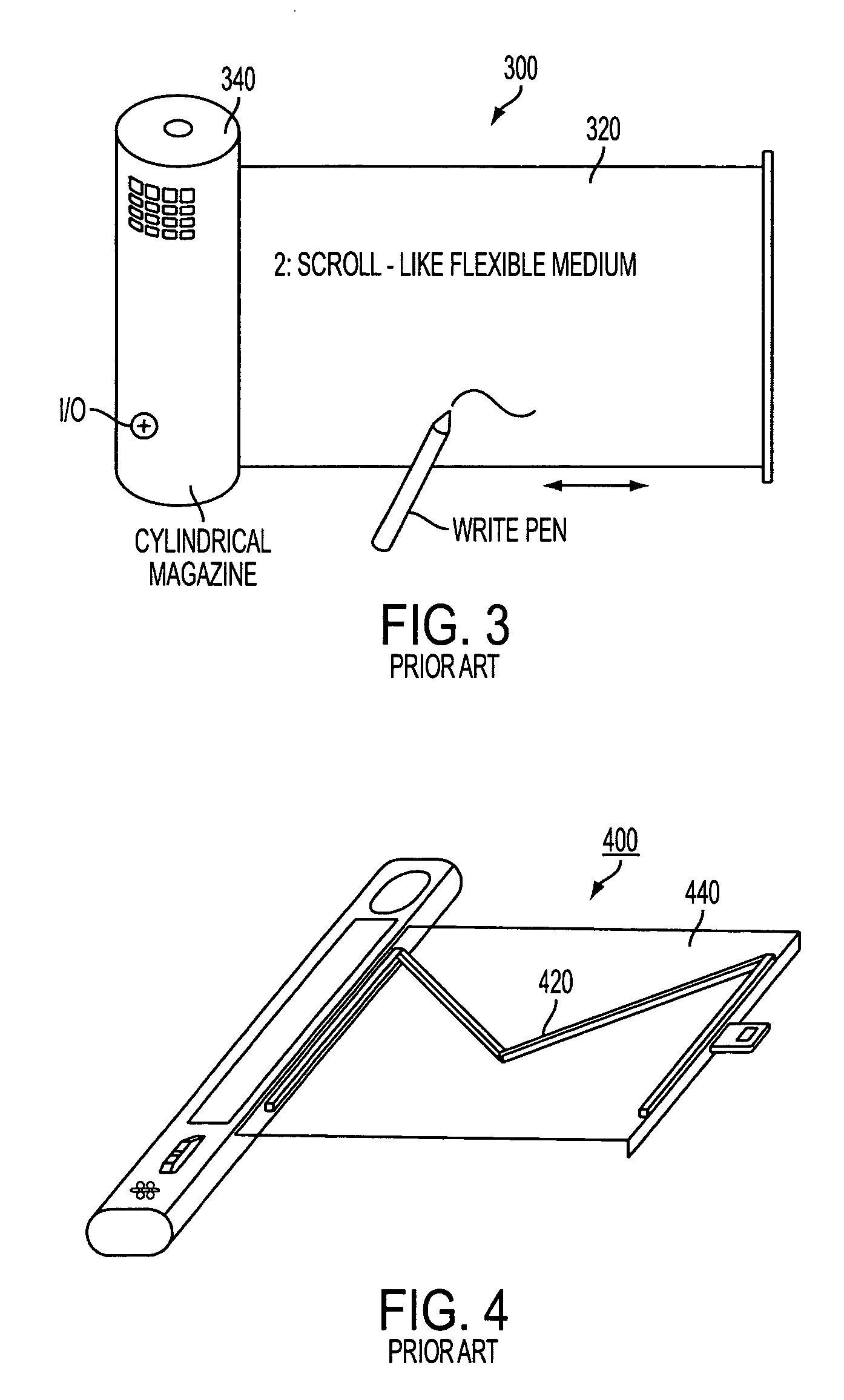 Slide-out information display