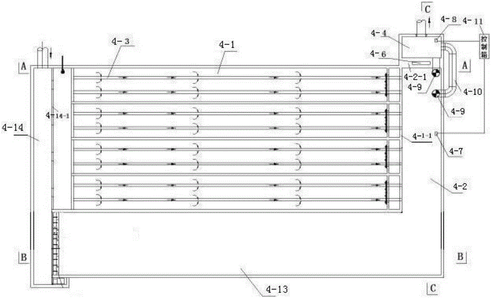 Separate-zone rainwater flow, regulation and storage, and on-line treatment system with obvious initial rainwater feature under separate system and mixed flow system