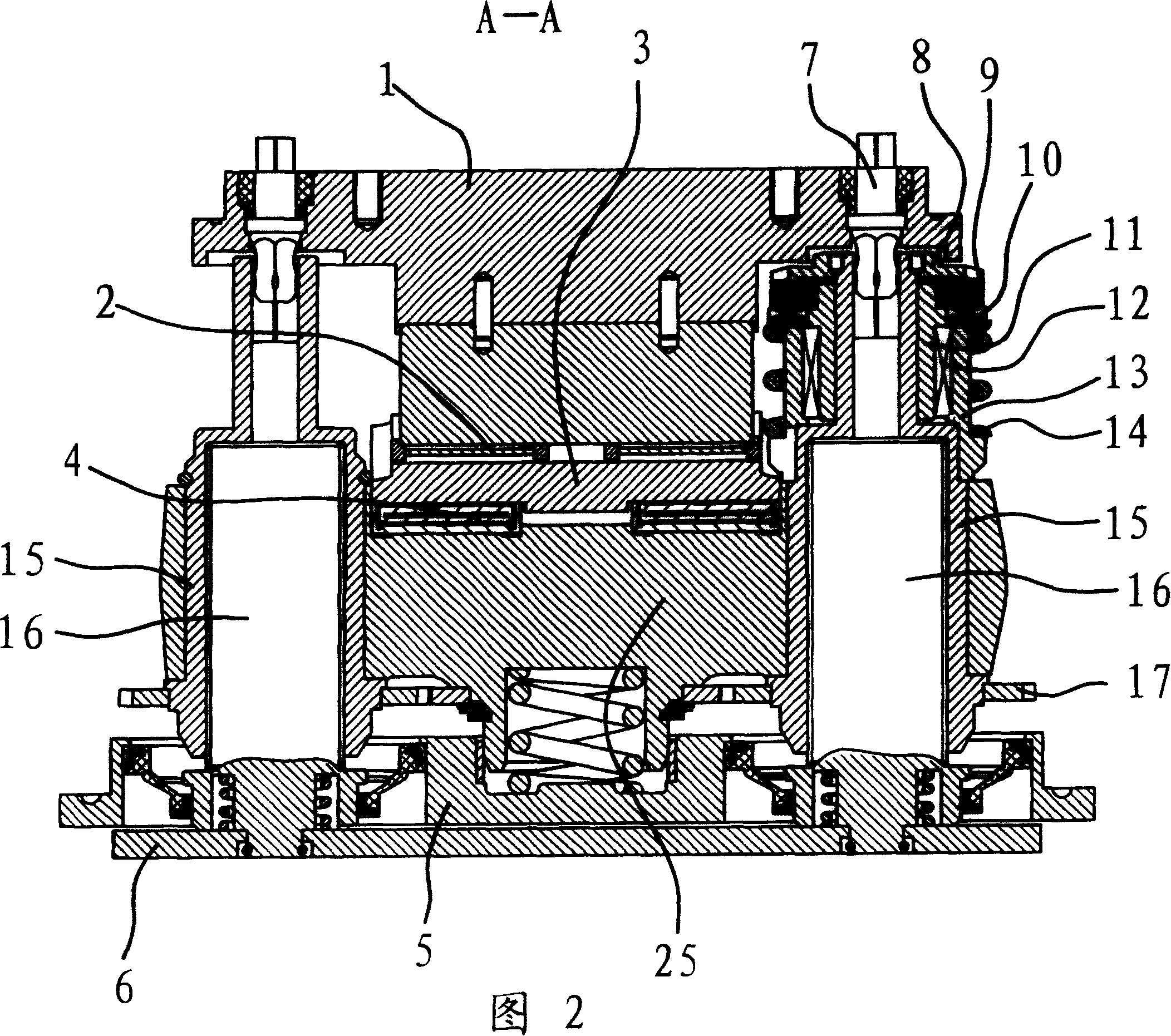 Disk brake slack self-adjusting mechanism