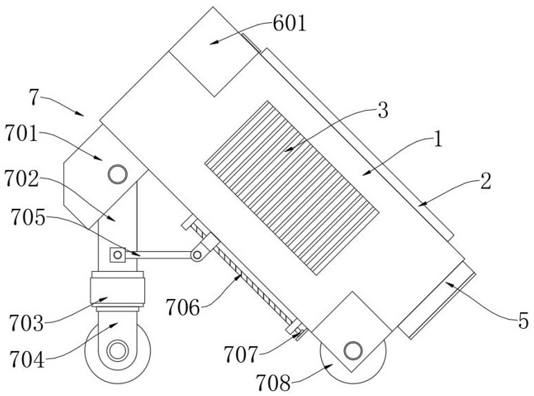 Excitation device screen cabinet for generator