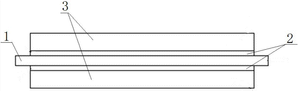 Hybrid chemical power supply device electrode and preparation method thereof