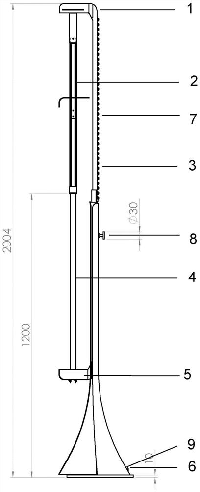 Measurement system for measuring hand-eye reaction capability