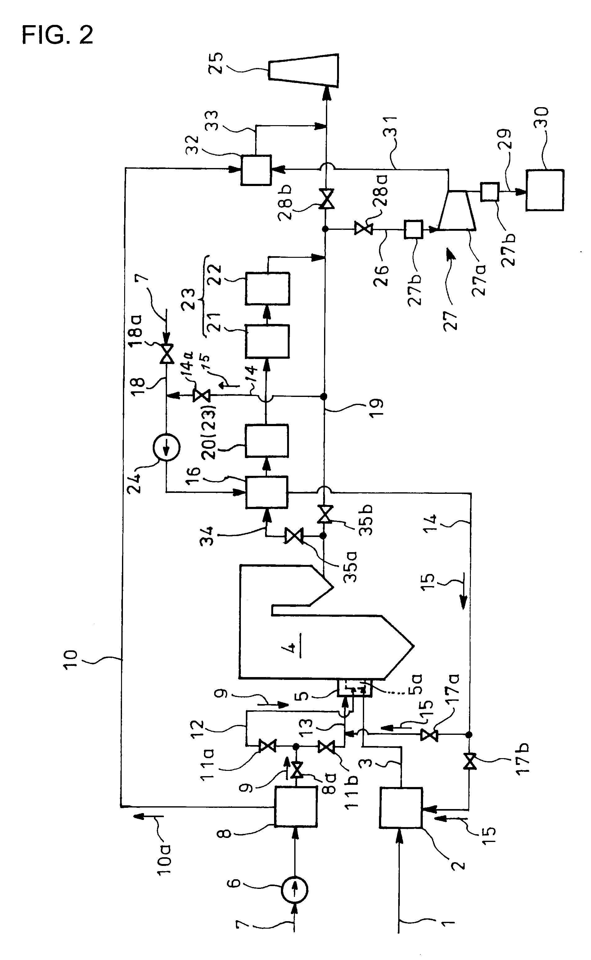 Disposal method and equipment for exhaust gas from combustion system