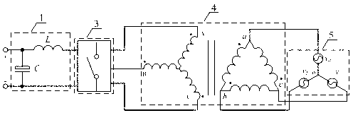 Two-way switch tube-based current source type two-way multi-pulse converter