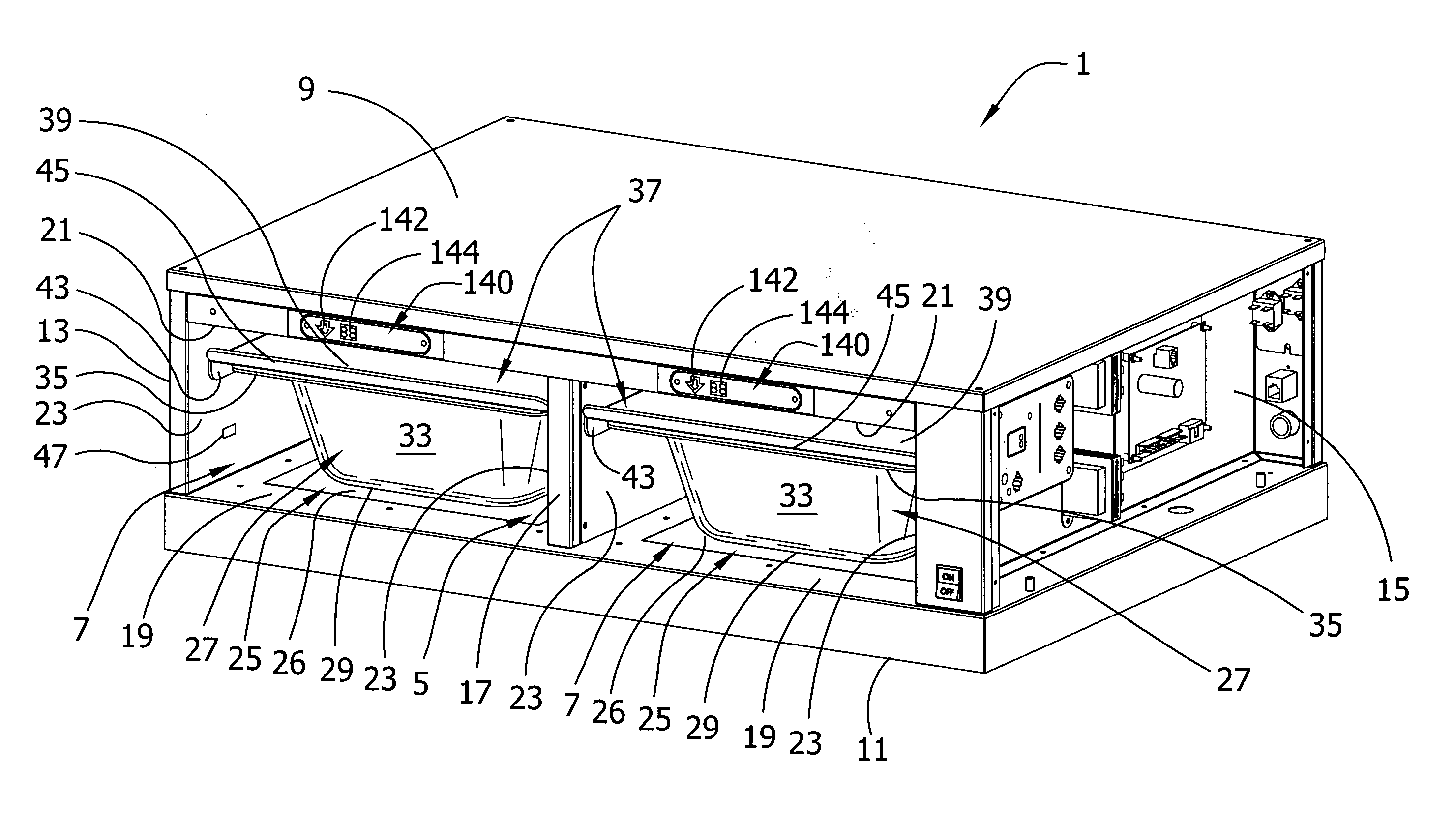 Food warming apparatus and method