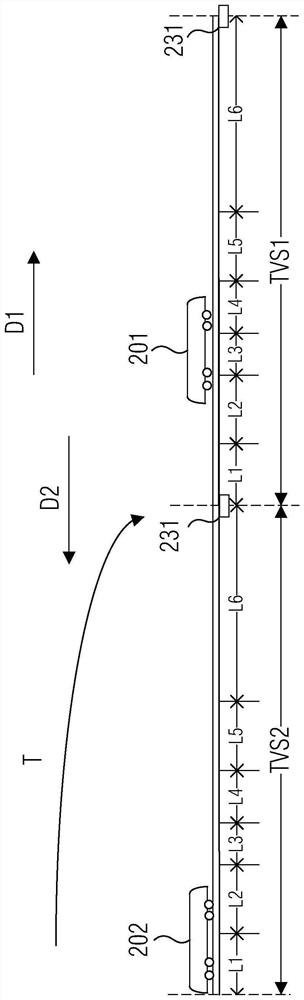 Method and device for determining movement authorization distance of train