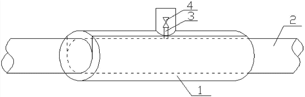 Method for rehabilitating oil-gas pipeline without transportation interruption