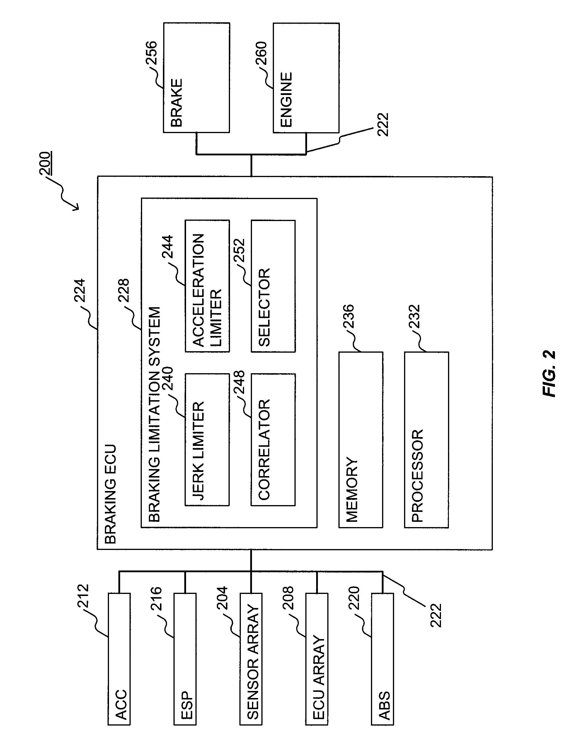 Deceleration control for a vehicle