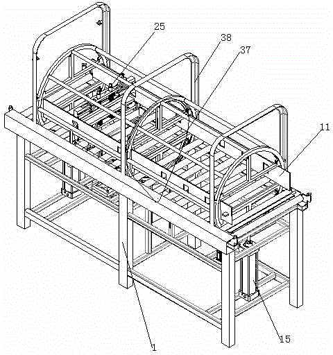 A sheet turning machine